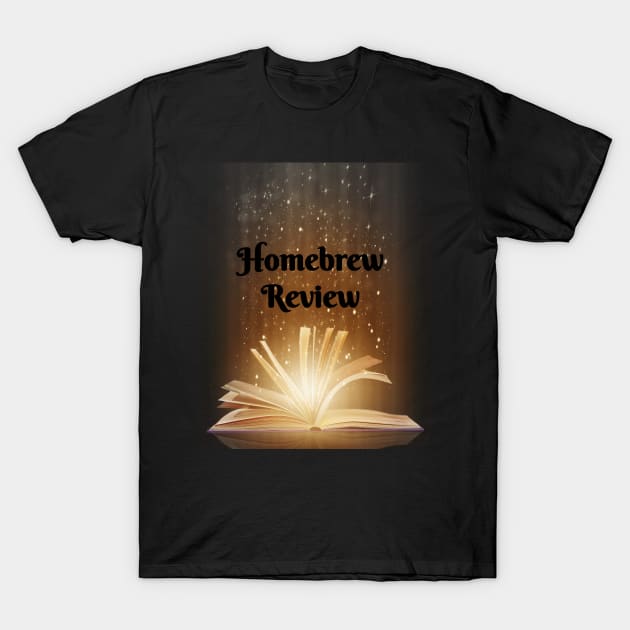 Homebrew Review Logo T-Shirt by adventuringguild